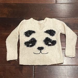 Crewcuts Wool Blend Panda Sweater